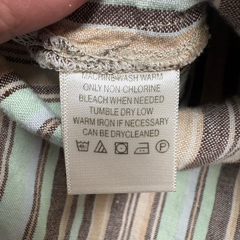 Tommy Bahama Multicolor Striped Tunic Top - Picture 3 of 6
